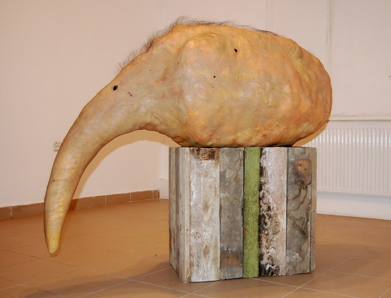 Felix Deac, Artificial Life 01, 2011, Sculpture Mixed Media, 150×170×70 cm (HxWxD)