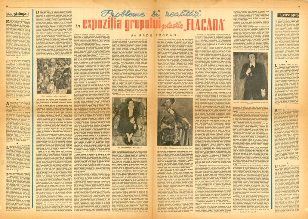 Expoziția grupului plastic Flacara 1 mai 1948