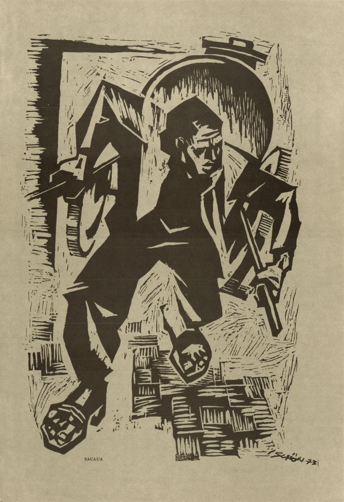 Ilie Schon, Bother, 1973, limited propaganda edition, 48x33 cm