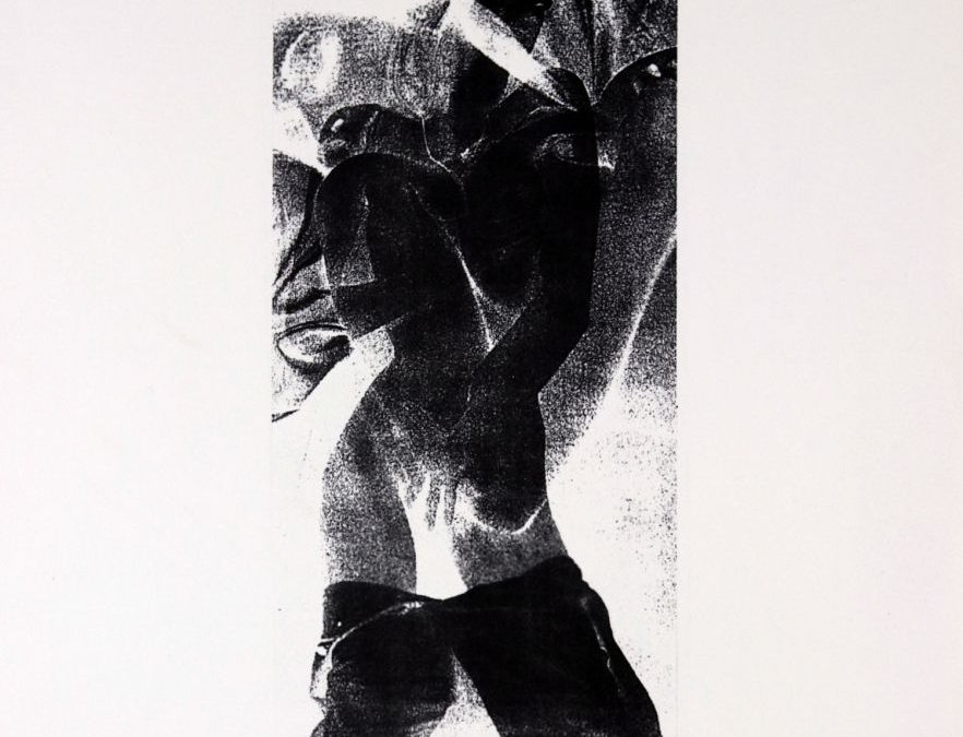 Harry Guttman, No Tilte, 1980 litografie, 15 x 35 cm