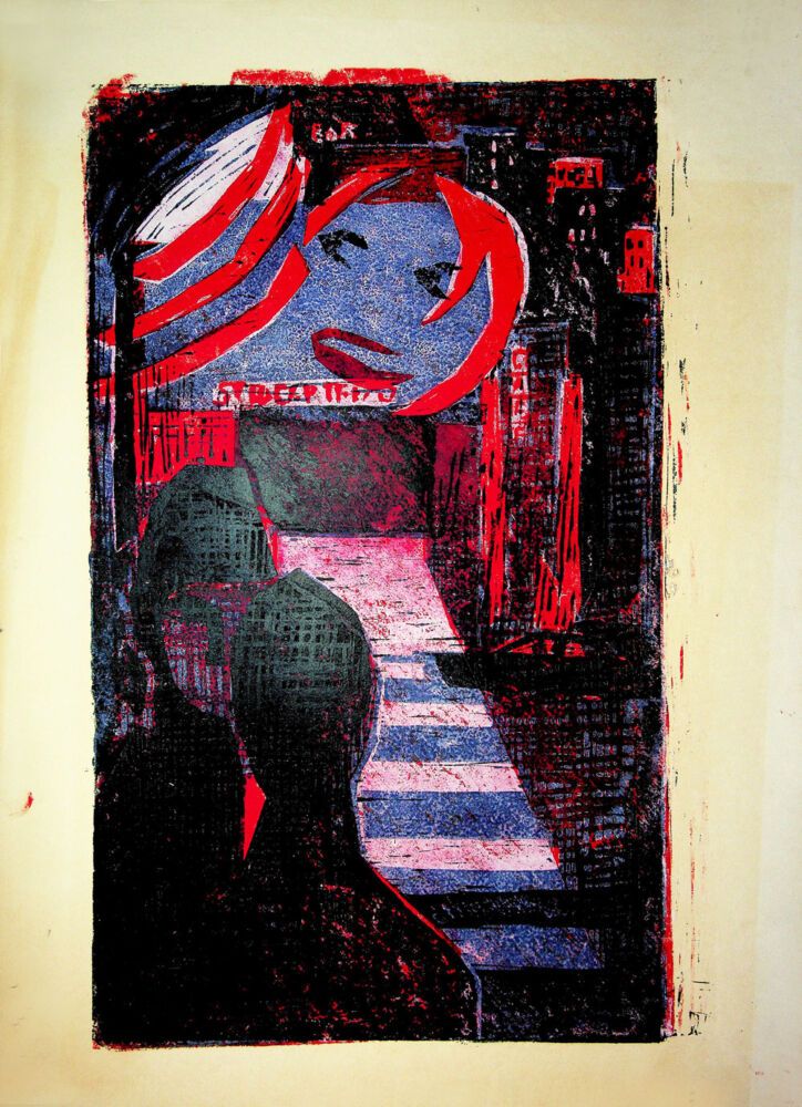 Puia Hortensia Masichievici Mișu, Berliner Festtage, 1962, 51x35 cm (2)