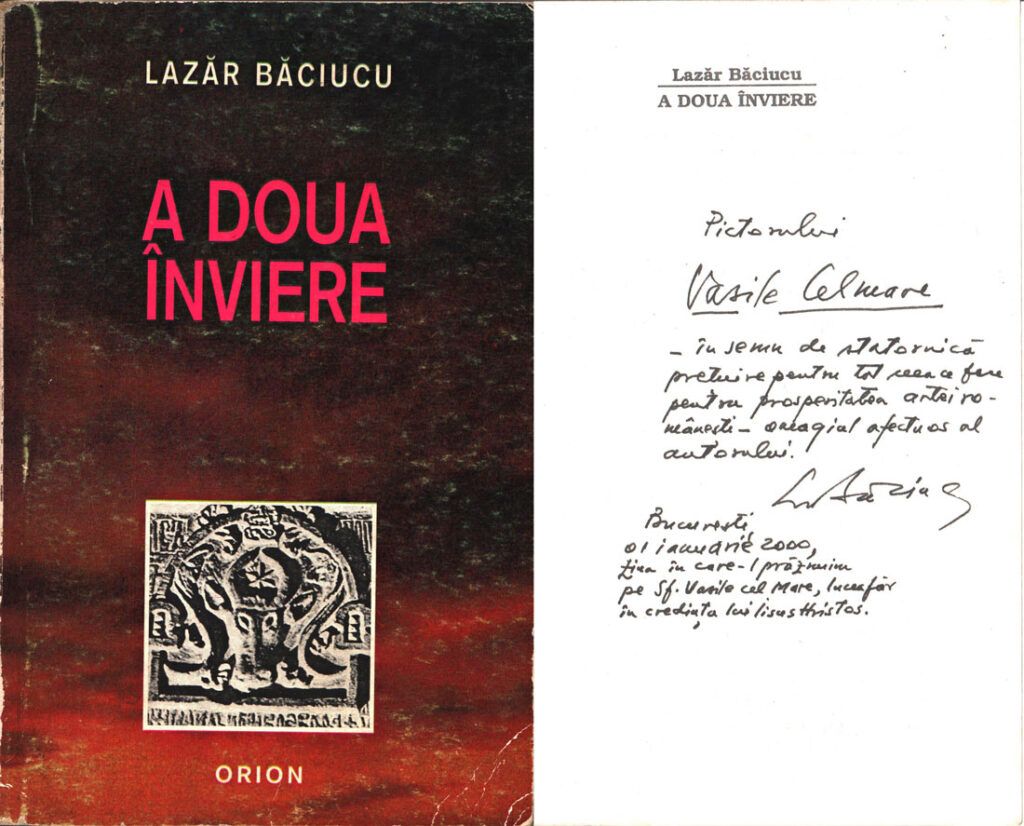 Lazar Baciucu, A doua inviere, eseuri, reportaje si interviuri din si dinspre Basarabia si Bucovina de Nord, Editura Orion, Bucuresti, 1999