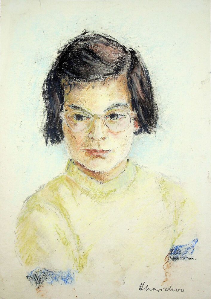 Puia Hortensia Masichievici Mișu, Fetita, 32,5x23 cm