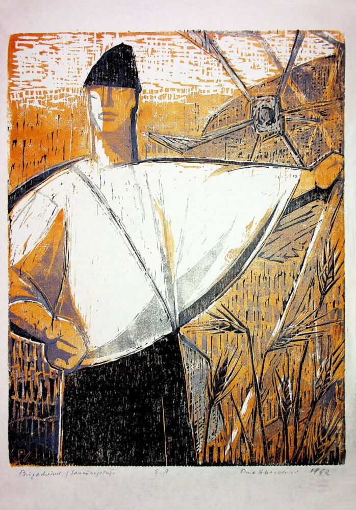 Puia Hortensia Masichievici Mișu, Brigadierul, ciclul GAC Sarmisegetuza, 1962, 70 x50 cm (2)