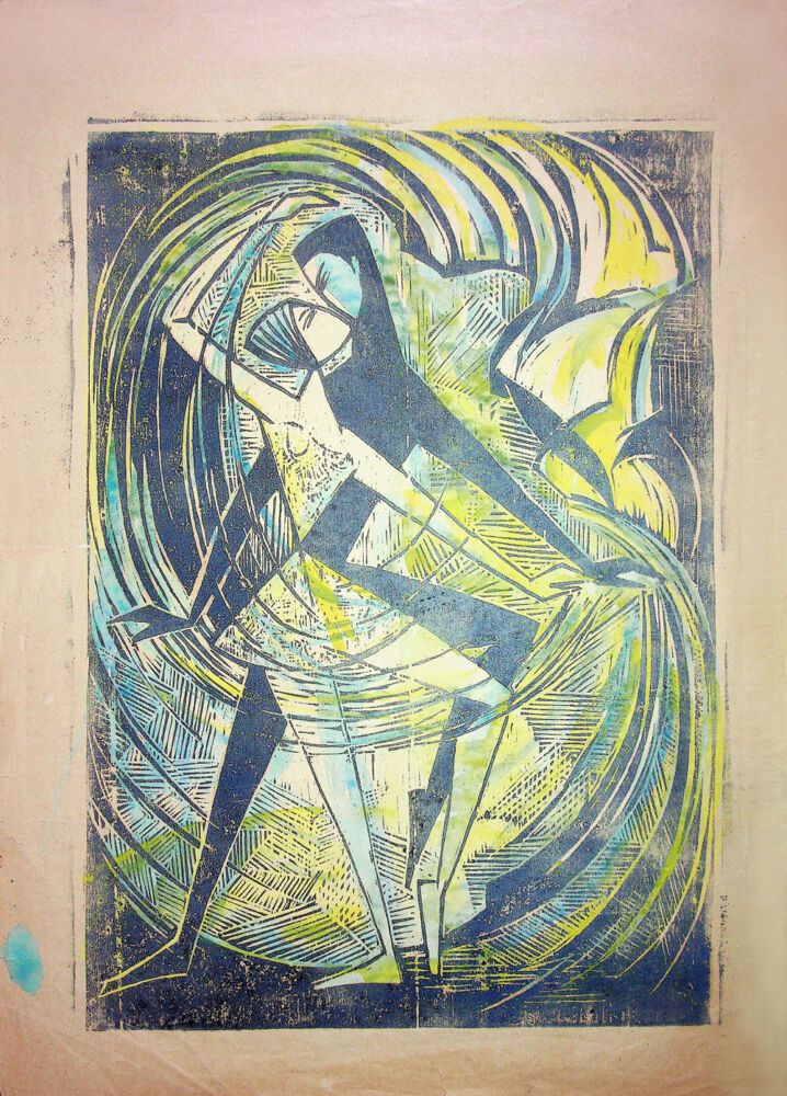 Puia Hortensia Masichievici Mișu, Dans, 1966, 63x69 cm (1)