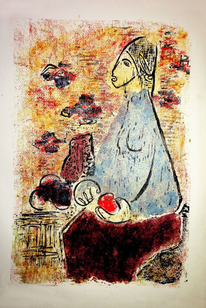 Puia Hortensia Masichievici Mișu, Femei cu mere, 1965, 70x50 cm (1)