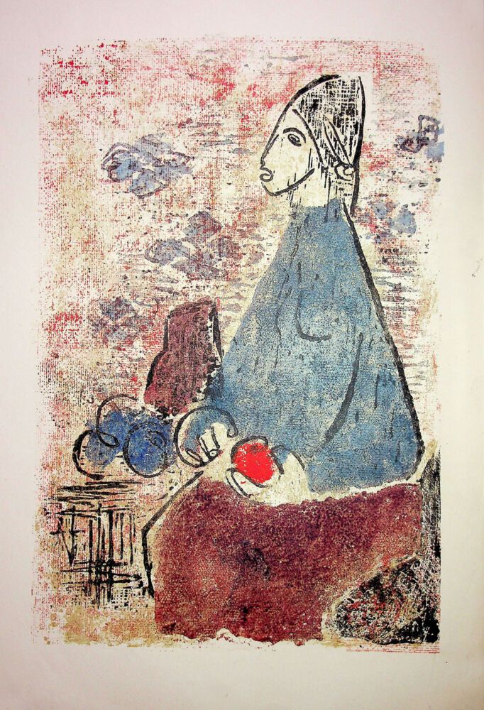 Puia Hortensia Masichievici Mișu, Femei cu mere, 1965, 70x50 cm (2)