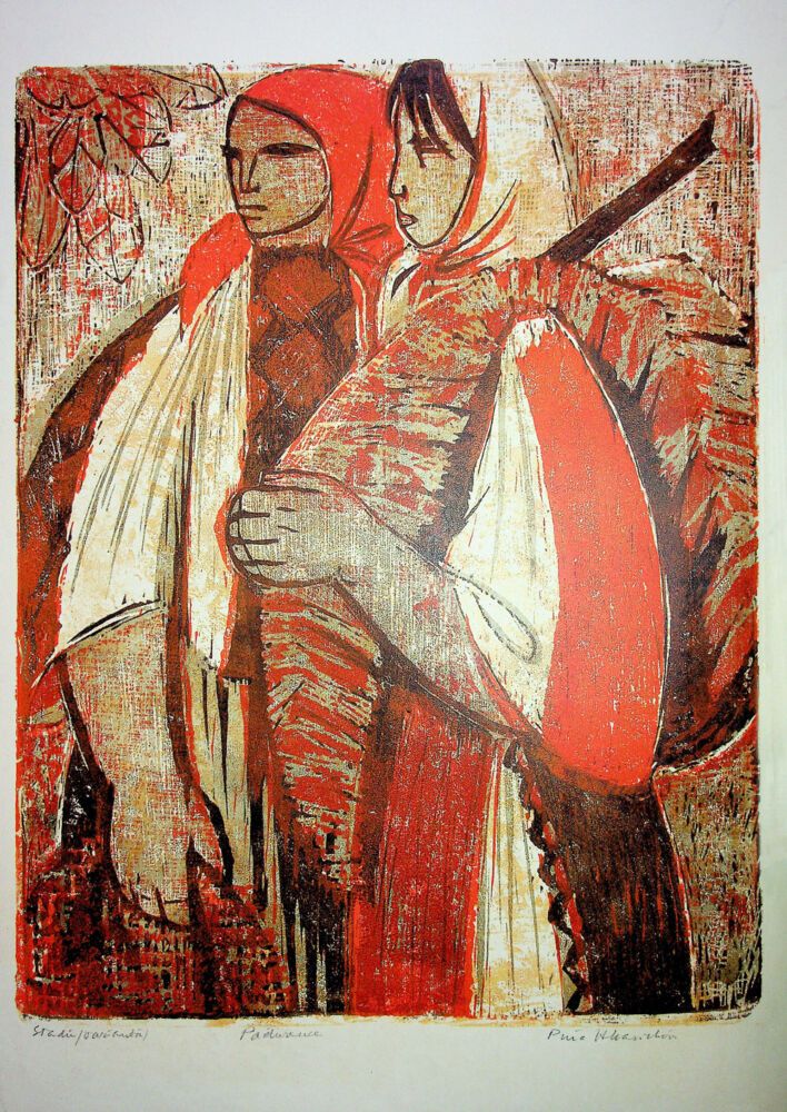 Puia Hortensia Masichievici Mişu, Padurence 1963, 70X50 cm (1)