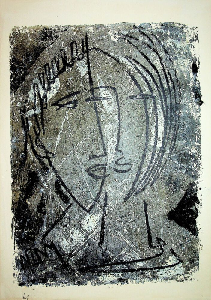 Puia Hortensia Masichievici Mișu, Prietenie, 1965, 42,5x30 cm (3)