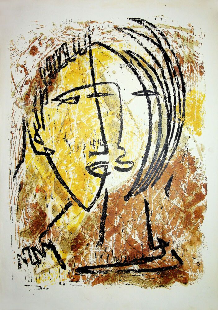 Puia Hortensia Masichievici Mișu, Prietenie, 1965, 42,5x30 cm (5)