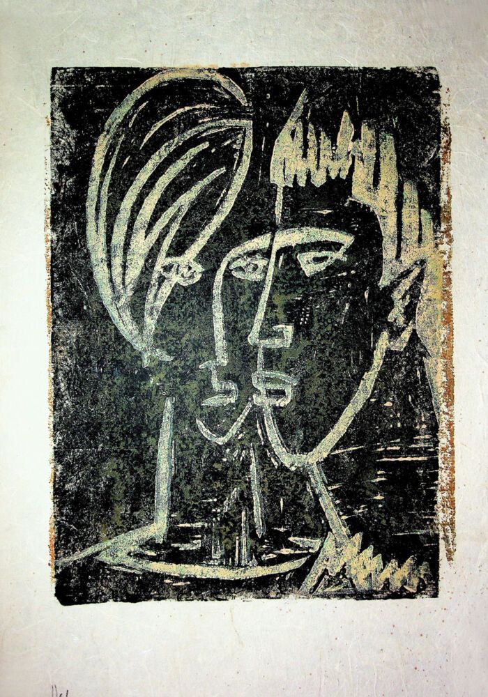 Puia Hortensia Masichievici Mișu, Prietenie, 1965, 52x34 cm