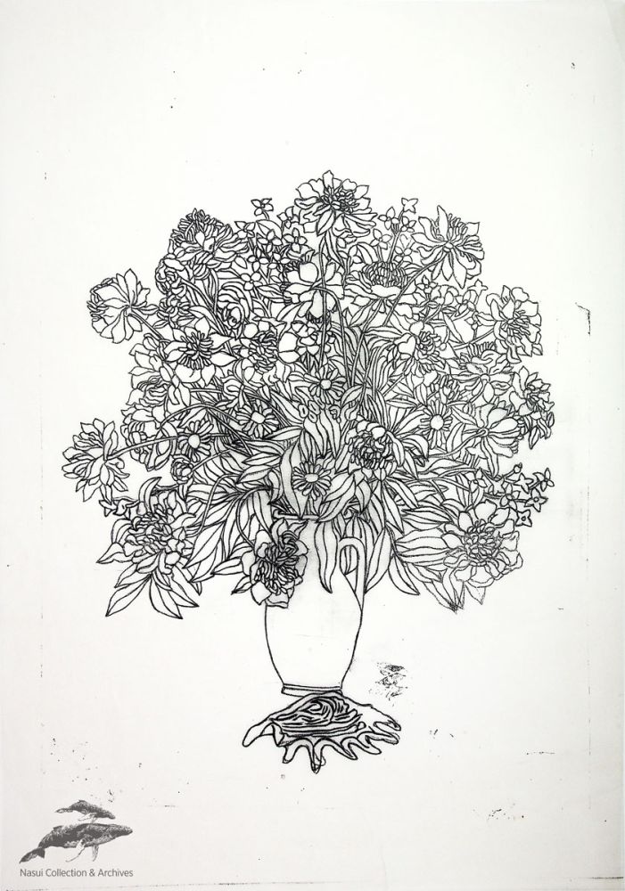 Vasile Celmare, Vas cu flori, 42x30 cm
