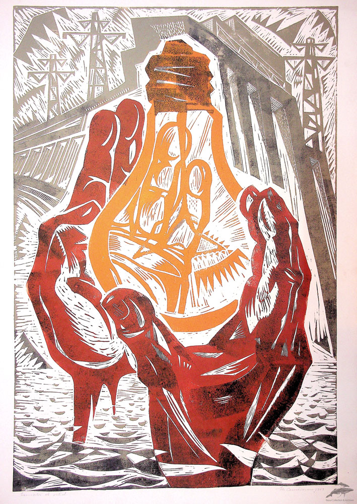 Gheorghe Cernăianu, exemplar de artist, 1969, 69x49 cm (1)