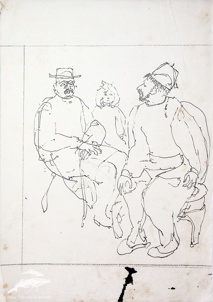 Gion Mihai, Negocieri, 30x21 cm