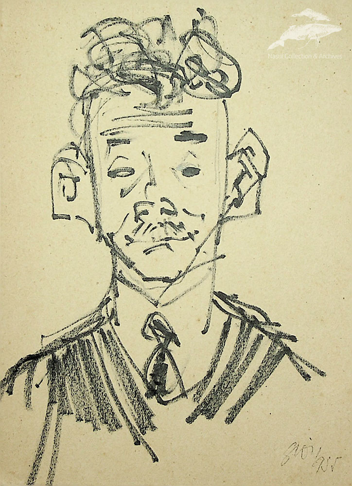 Gion Mihail, 1955, 18,5x13,5 cm 1