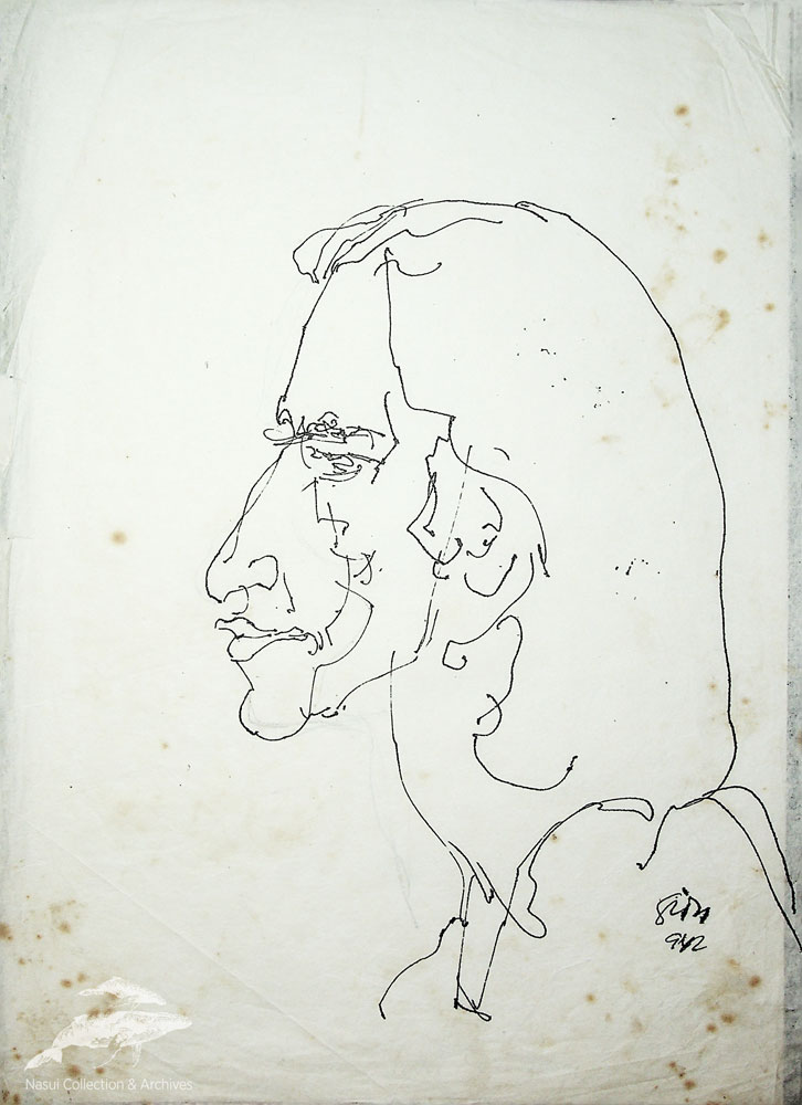 Gion Mihail, 1962, 30x21 cm