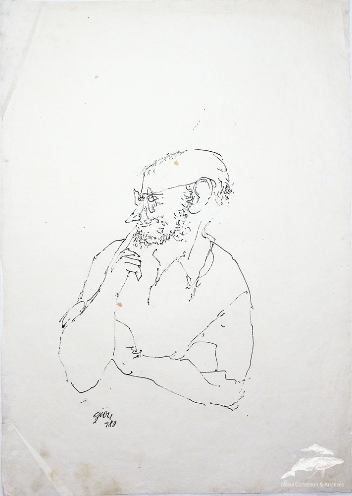 Gion Mihail, 1980, 30x21 cm