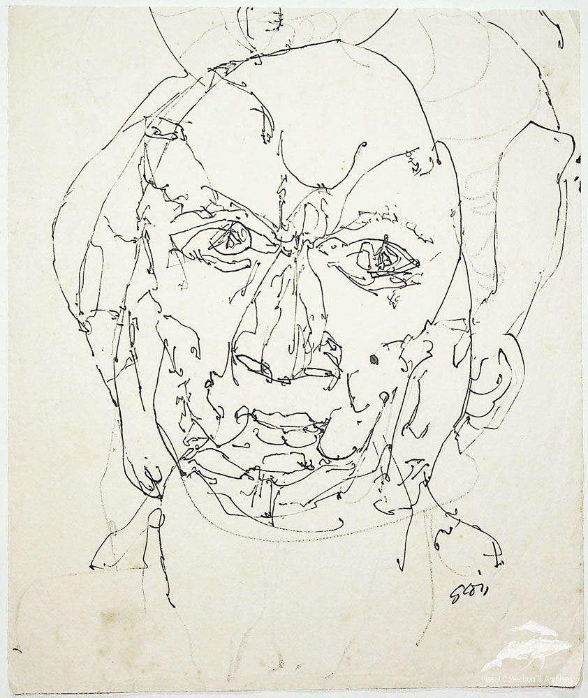 Gion Mihail, 21,5x18,5 cm