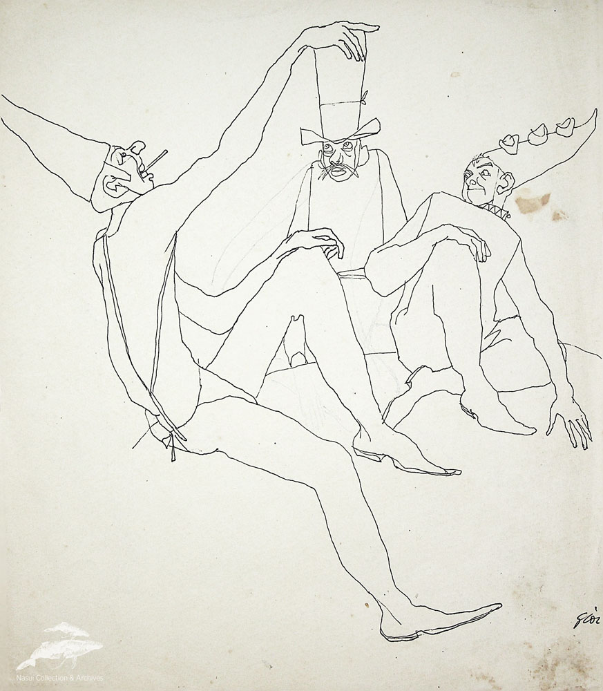 Gion Mihail, 26x23 cm