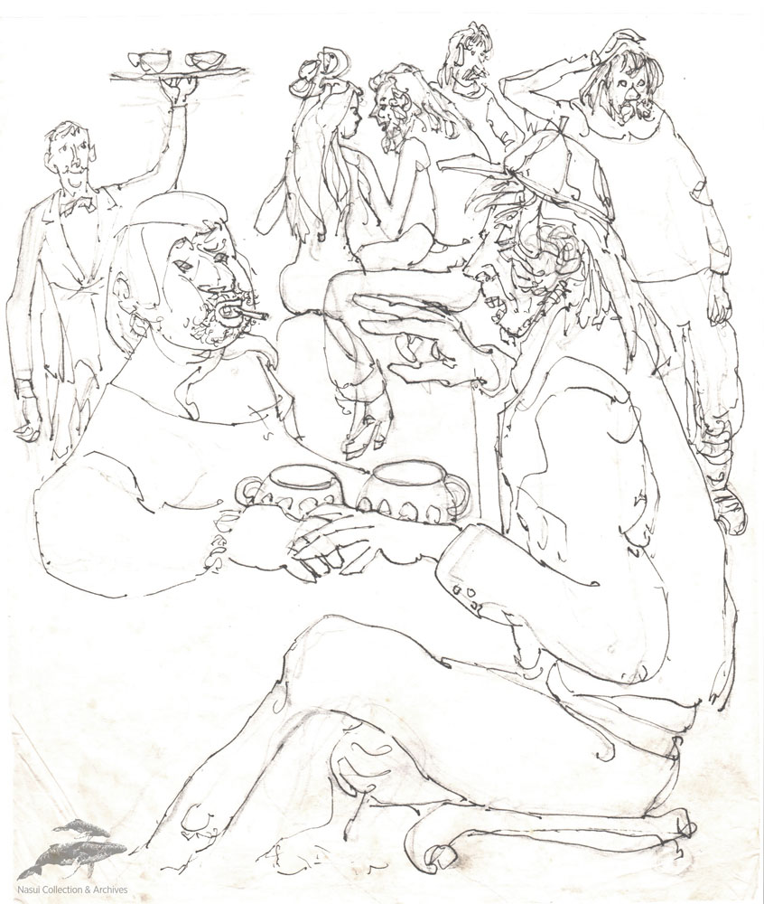 Gion Mihail, Birt, 25x21 cm