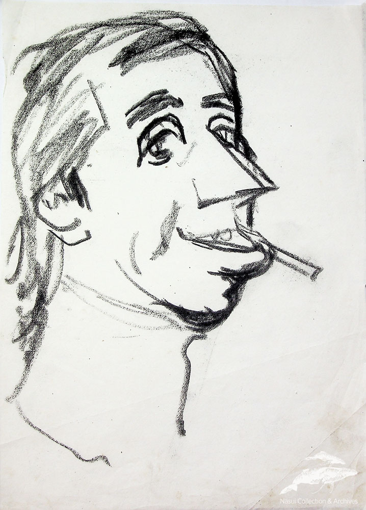 Gion Mihail, Caricaturist Urzica, 30x21 cm (2)