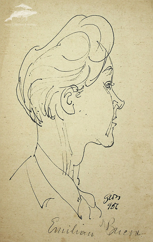 Gion Mihail, Emilian Bucov, 21x13,5 cm