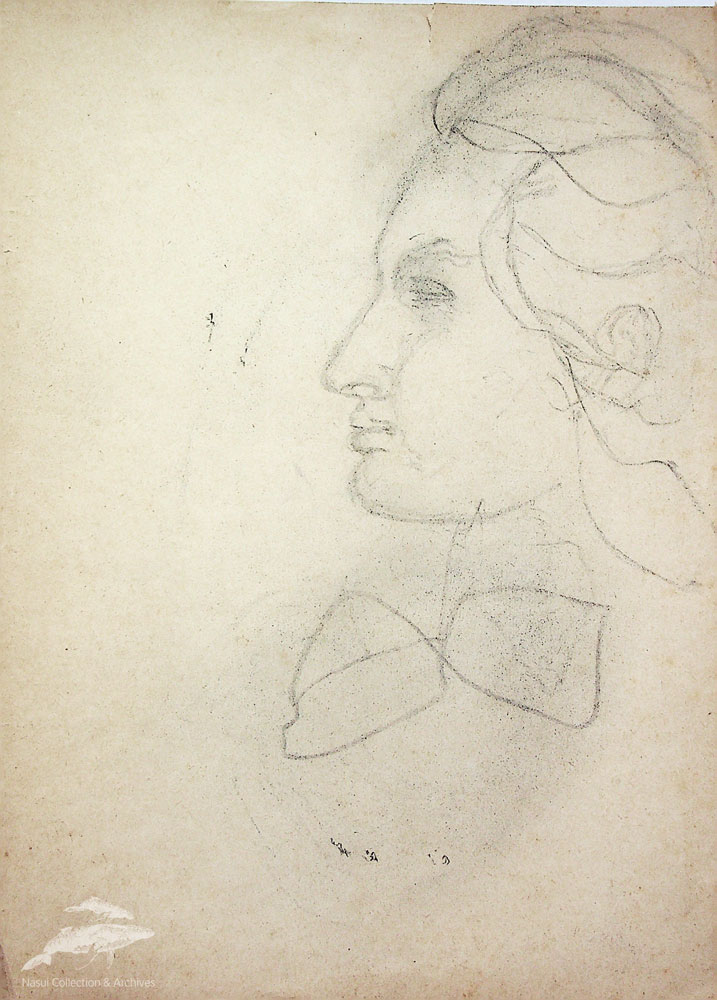 Gion Mihail, Eminescu, 29,5x21 cm