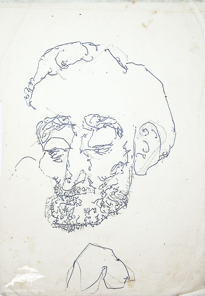 Gion Mihail, George Bacovia, 30x21 cm
