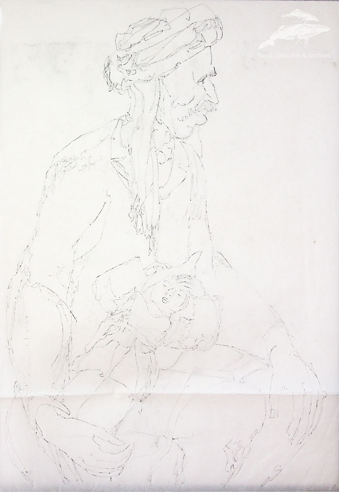 Gion Mihail, Instantanee din Egipt, 31x21,5 cm
