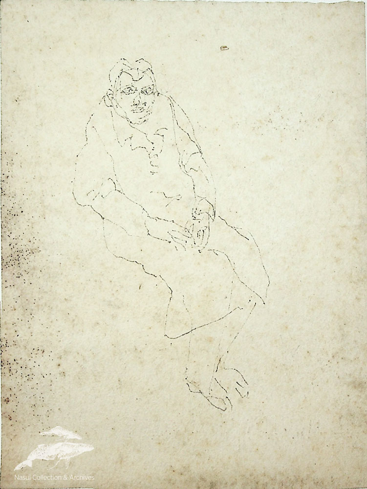 Gion Mihail, La birt, 30x23,5 cm