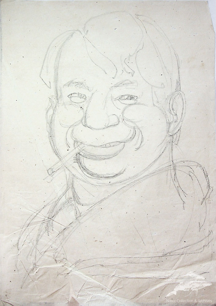 Gion Mihail, Octavian Cotescu 4, 30x21 cm