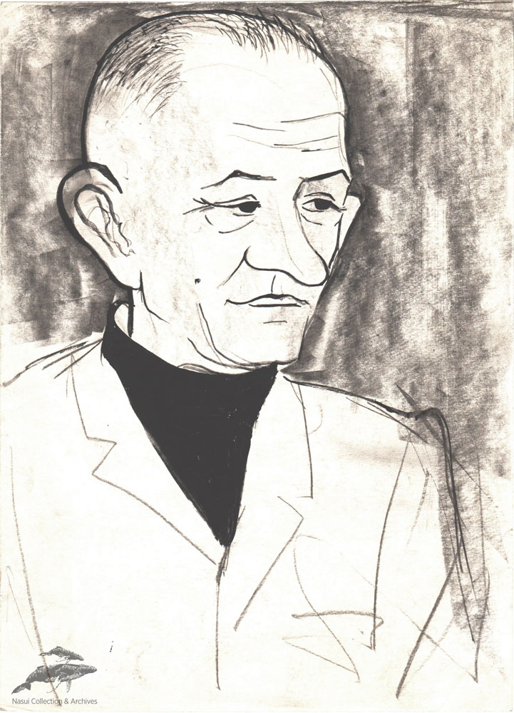 Gion Mihail, Octavian Paler, 21x15 cm 