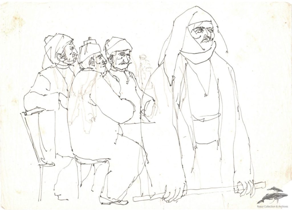 Gion Mihail, Orientali, 30x21 cm