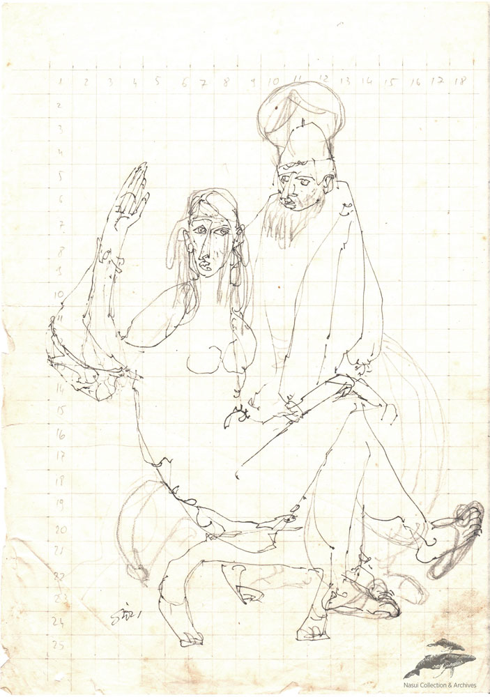 Gion Mihail, Orientali, 30x21 cm (2)