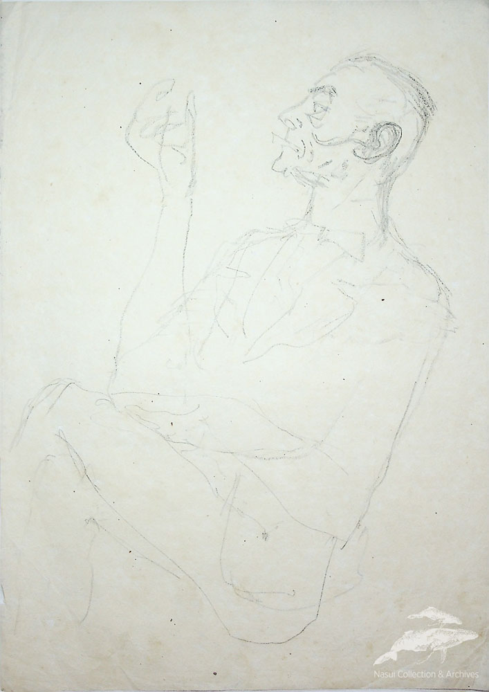 Gion Mihail, Petru Comarnescu, 30x21 cm