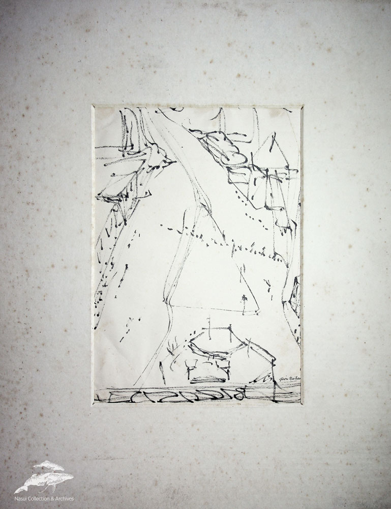 Gion Mihail, Piata Kazanskaia, 1960, 46x38 cm