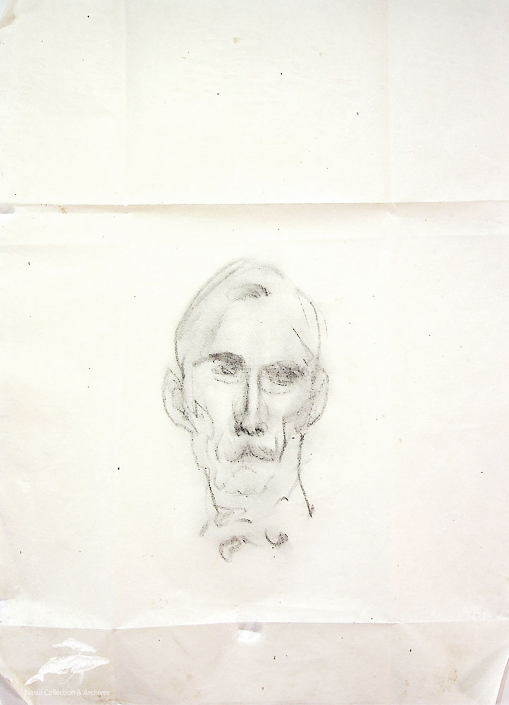 Gion Mihail, Portret de expresie, 3, 29x21 cm