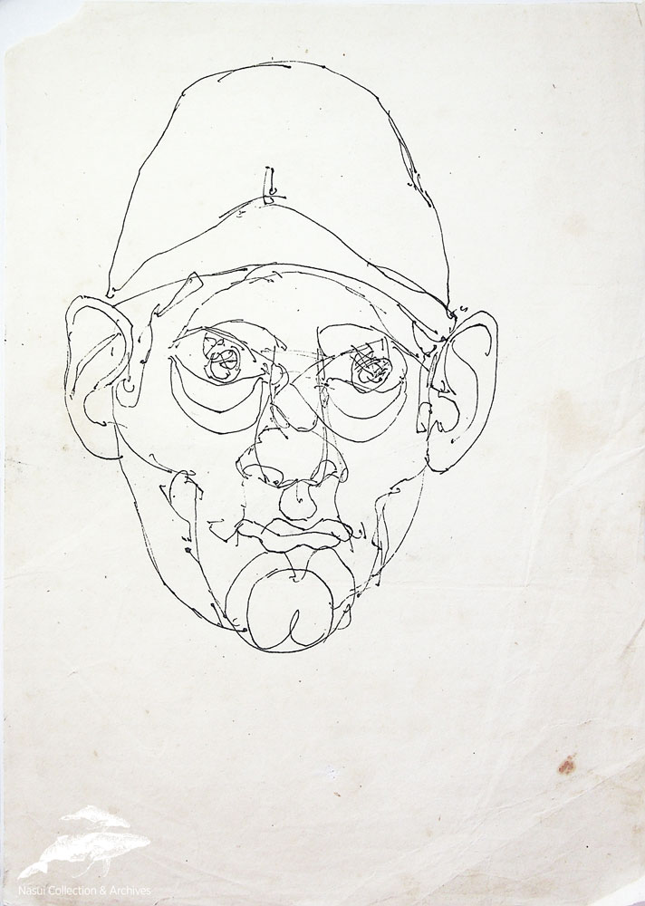 Gion Mihail, Portret de expresie, 30x21 cm (2)