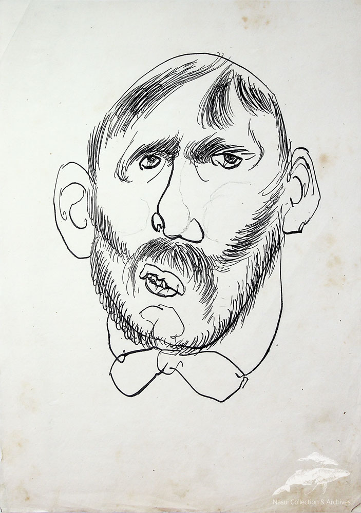 Gion Mihail, Portret de expresie 6, 30x21 cm