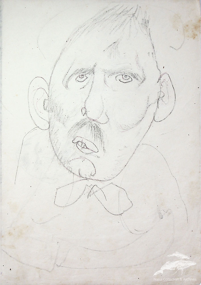 Gion Mihail, Portret de expresie 7, 30x21 cm