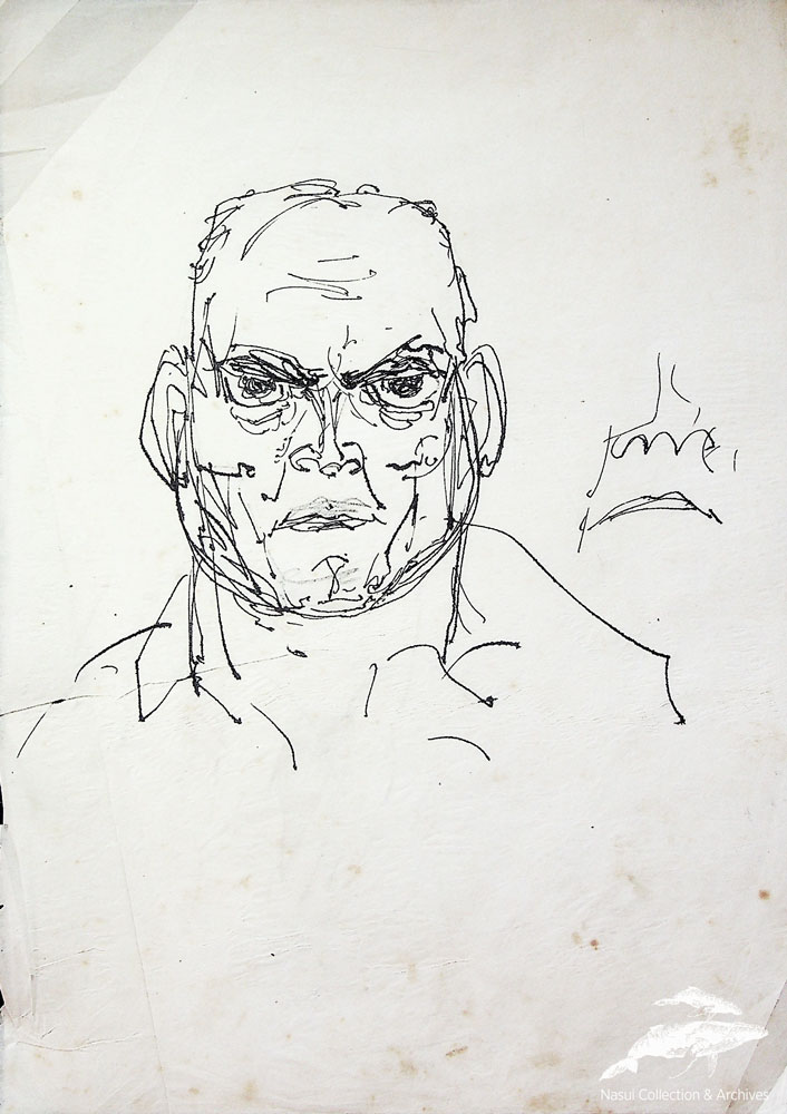 Gion Mihail, Portret de expresie 8, 30x21 cm