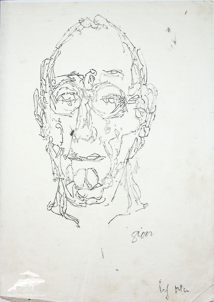 Gion Mihail, Prof Milcu, 30x21 cm 1