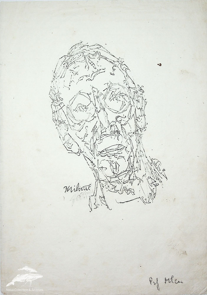 Gion Mihail, Prof Milcu, 30x21 cm