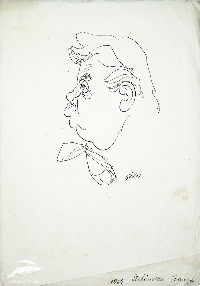 Gion Mihail, Ștefănescu Goangă, 1964, 30x21 cm