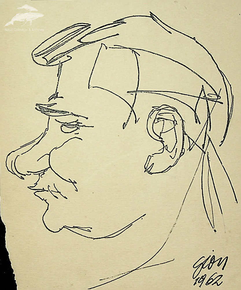 Gion Mihail, Tripşa Hunedoara, 13x10,5 cm