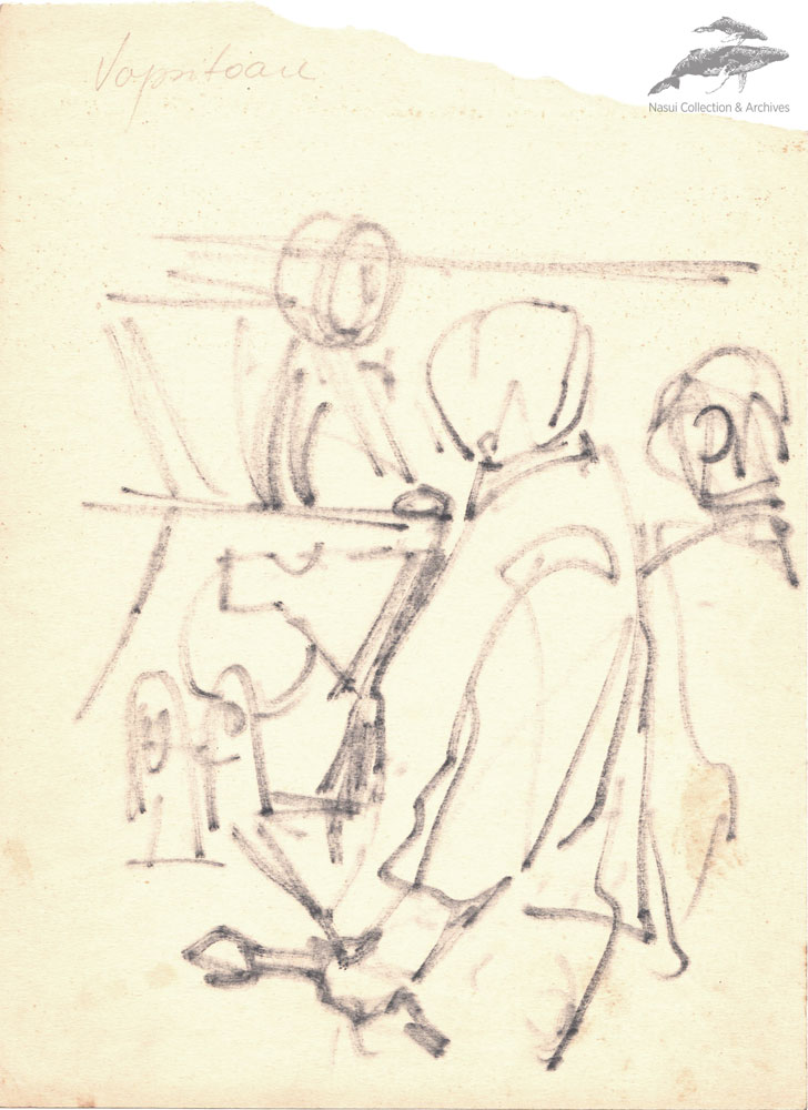 Gion Mihail, Vopsitoare 27,5x20 cm