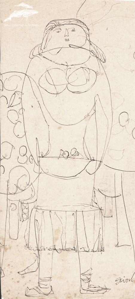 Mihail Gion, Recolta, 26x12 cm